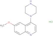 6-Methoxy-4-(piperazin-1-yl)quinoline hydrochloride