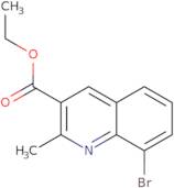 8-Bromo-2-methylquinoline-3-carboxylic acid ethyl ester