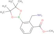 Methyl 2-(aminomethyl)-3-(4,4,5,5-tetramethyl-1,3,2-dioxaborolan-2-yl)benzoate