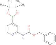 Benzyl 4-(4,4,5,5-tetramethyl-1,3,2-dioxaborolan-2-yl)pyridin-2-ylcarbamate