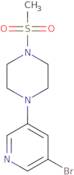 1-(5-Bromopyridin-3-yl)-4-(methylsulfonyl)piperazine
