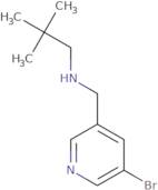 N-((5-Bromopyridin-3-yl)methyl)-2,2-dimethylpropan-1-amine