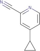 4-Cyclopropylpyridine-2-carbonitrile