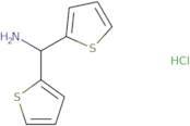 Bis(thiophen-2-yl)methanamine hydrochloride