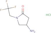 4-Amino-1-(2,2,2-trifluoroethyl)pyrrolidin-2-one hydrochloride