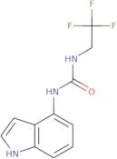 1-(1H-Indol-4-yl)-3-(2,2,2-trifluoroethyl)urea