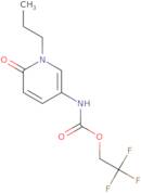 2,2,2-Trifluoroethyl N-(6-oxo-1-propyl-1,6-dihydropyridin-3-yl)carbamate
