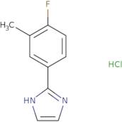 2-(4-Fluoro-3-methylphenyl)-1H-imidazole hydrochloride