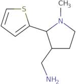 [1-Methyl-2-(thiophen-2-yl)pyrrolidin-3-yl]methanamine