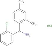 (2-Chlorophenyl)(2,4-dimethylphenyl)methanamine hydrochloride