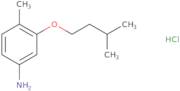 4-Methyl-3-(3-methylbutoxy)aniline hydrochloride