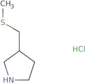 3-[(Methylsulfanyl)methyl]pyrrolidine hydrochloride