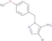 4-Bromo-2-[(4-methoxyphenyl)methyl]-2,3-dihydro-1H-pyrazol-3-imine