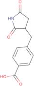 4-[(2,5-Dioxopyrrolidin-3-yl)methyl]benzoic acid