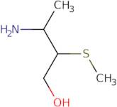 3-Amino-2-(methylsulfanyl)butan-1-ol