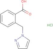 2-(1H-Pyrazol-1-ylmethyl)benzoic acid hydrochloride