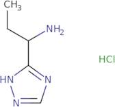 1-(4H-1,2,4-Triazol-3-yl)propan-1-amine hydrochloride