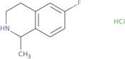 6-Fluoro-1-methyl-1,2,3,4-tetrahydroisoquinoline hydrochloride