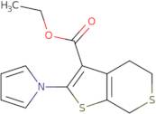 Ethyl 2-(1H-pyrrol-1-yl)-4H,5H,7H-thieno[2,3-c]thiopyran-3-carboxylate