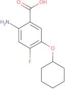 2-Amino-5-(cyclohexyloxy)-4-fluorobenzoic acid
