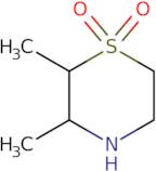 2,â€‹3-â€‹Dimethyl-â€‹thiomorpholine 1,â€‹1-â€‹dioxide