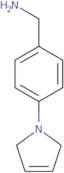 [4-(2,5-Dihydro-1H-pyrrol-1-yl)phenyl]methanamine