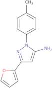 5-(Furan-2-yl)-2-(4-methylphenyl)-2,3-dihydro-1H-pyrazol-3-imine