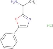 1-(5-Phenyl-1,3-oxazol-2-yl)ethan-1-amine hydrochloride