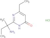 2-(2-Aminobutan-2-yl)-6-ethyl-3,4-dihydropyrimidin-4-one hydrochloride