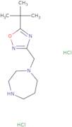 1-[(5-tert-Butyl-1,2,4-oxadiazol-3-yl)methyl]-1,4-diazepane dihydrochloride