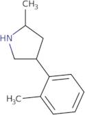 2-Methyl-4-(2-methylphenyl)pyrrolidine