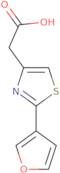 2-[2-(Furan-3-yl)-1,3-thiazol-4-yl]acetic acid