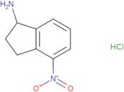 4-Nitro-2,3-dihydro-1H-inden-1-amine hydrochloride