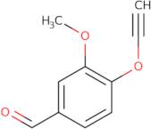 4-(Ethynyloxy)-3-methoxybenzaldehyde