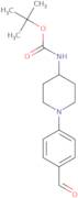 tert-Butyl (1-(4-formylphenyl)piperidin-4-yl)carbamate