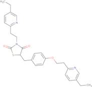 N-[Ethyl-(2-pyridyl-5-ethyl) pioglitazone