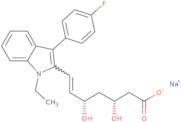 (3R,5S,6E)-7-[1-ethyl-3-(4-fluorophenyl)-1H-indol-2-yl]-3,5-dihydroxy-6-heptenoic acid sodium salt