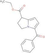 Ethyl-(5-benzoyl-2,3-dihydro-1H-pyrrolizine-1-carboxylate, racemic