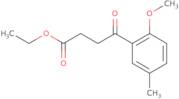 Ethyl 4-(2-methoxy-5-methylphenyl)-4-oxobutanoate