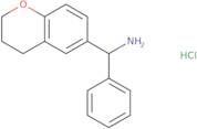 3,4-Dihydro-2H-1-benzopyran-6-yl(phenyl)methanamine hydrochloride