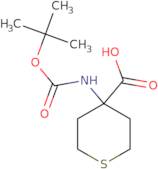 4-{[(tert-Butoxy)carbonyl]amino}thiane-4-carboxylic acid