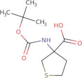 3-{[(tert-Butoxy)carbonyl]amino}thiolane-3-carboxylic acid