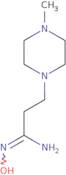 (1Z)-N'-Hydroxy-3-(4-methyl-1-piperazinyl)propanimidamide