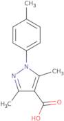 3,5-Dimethyl-1-(4-methylphenyl)-1H-pyrazole-4-carboxylic acid