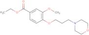 3-Methoxy-4-(3-morpholin-4-yl-propoxy)-benzoic acid ethyl ester