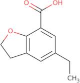 5-Ethyl-2,3-dihydro-1-benzofuran-7-carboxylic acid