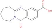 12-Oxo-6H,7H,8H,9H,10H,12H-azepino[2,1-b]quinazoline-3-carboxylic acid