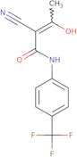 2-Cyano-3-hydroxy-N-[4-(trifluoromethyl)phenyl]but-2-enamide
