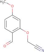 (2-Formyl-5-methoxyphenoxy)acetonitrile