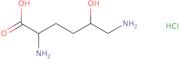 (2R,5R)-2,6-Diamino-5-hydroxyhexanoic acid hydrochloride